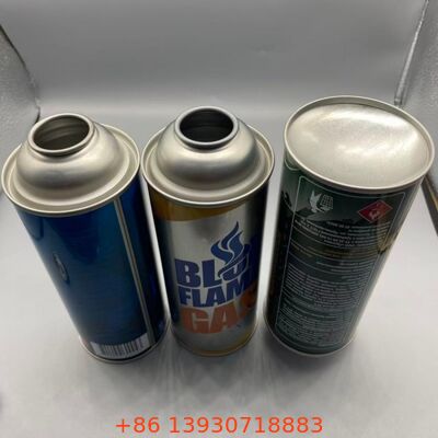 Cisterna de gas de butano recargable de hojalata de 65 mm para la estabilidad del almacenamiento de combustible a largo plazo