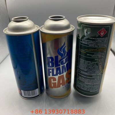 Contenedor de gas de butano recargable con combustible ultrapuro y válvula de seguridad a prueba de fugas para acampar y cocinar al aire libre