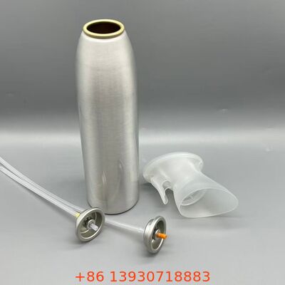 Contenedor de aerosoles de aluminio, deodorante comercial y refrescante de aire envasado con spray para la producción industrial