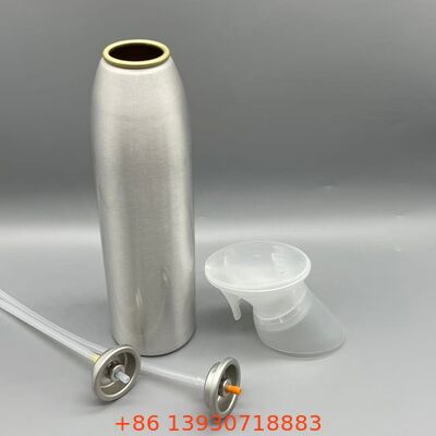 Contenedor de aerosoles de aluminio, deodorante comercial y refrescante de aire envasado con spray para la producción industrial