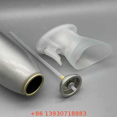 53 mm 59 mm Caja vacía de aerosoles de aluminio, spray de desodorante y refrescante de aire