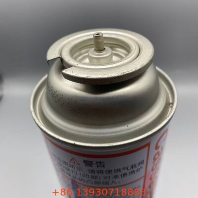 Válvula de gas de butano aerosolar de una pulgada a prueba de fugas de flujo continuo con cubierta para almacenamiento seguro