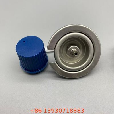 Válvula de gas de butano de hojalata de una pulgada con válvula de aerosoles a prueba de fugas para estufas exteriores
