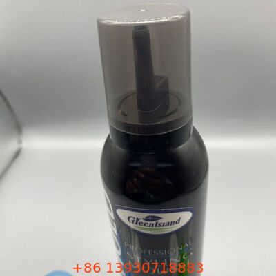 Válvula de aerosoles de aluminio de distribución invertida resistente a la corrosión para mousse para el cabello y espuma de peinado