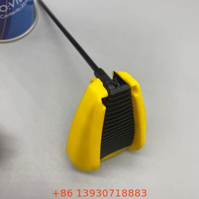 Actuador de Gatillo Plegable para Aerosol que Ahorra Espacio con Mecanismo de Bloqueo a Prueba de Fugas y Tubo de Extensión Integrado