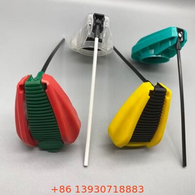 Actuador de Gatillo Plegable para Aerosol con Mecanismo de Bloqueo a Prueba de Fugas, Tubo de Extensión Integrado y Control Ergonómico para el Dedo