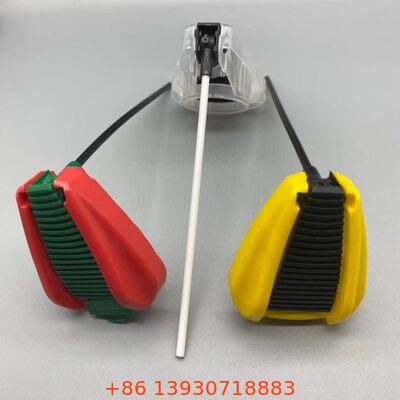 Actuador de gatillo plegable para latas de aerosol diseñado para limpiadores multiuso