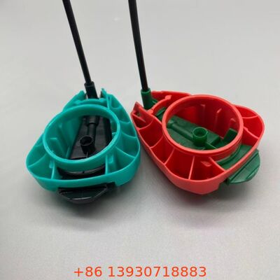 Actuador de Gatillo Plegable para Aerosol con Mecanismo de Bloqueo a Prueba de Fugas, Tubo de Extensión Integrado y Control Ergonómico para el Dedo