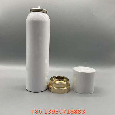 Bolsa de válvula de lata de aluminio, lata BOV de aerosol para pulverizador corporal, embalaje de aerosol para uso de cuidado personal