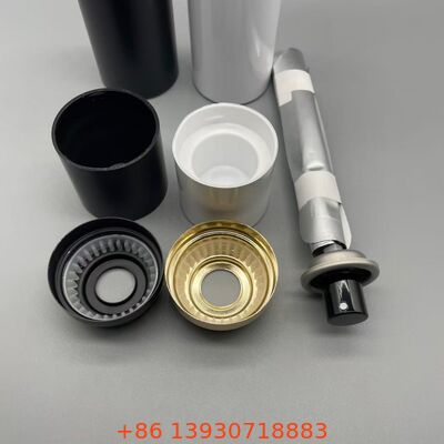 Bolsa de válvula de lata de aluminio, lata BOV de aerosol para pulverizador corporal, embalaje de aerosol para uso de cuidado personal