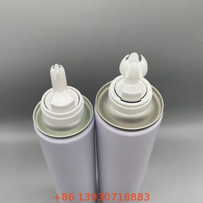 Capuchón de distribución de crema de alta precisión, actuador de pulverización de aerosoles, boquilla de lata de hojalata adecuada para envases de aerosoles de alimentos y cosméticos