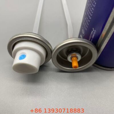 Válvula de pulverización de brillo para cabello con boquilla de niebla ultrafina y diseño antiobstrucción para dispensar a prueba de fugas