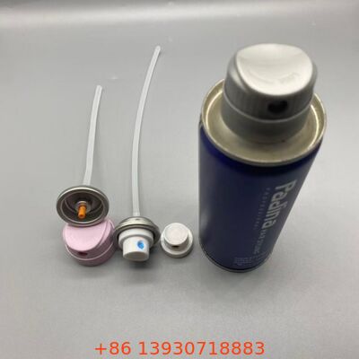 Válvula de pulverización de brillo para cabello con boquilla de niebla ultrafina y diseño antiobstrucción para dispensar a prueba de fugas