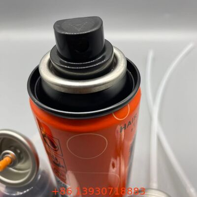 Válvula de aerosoles para la limpieza del cabello con construcción resistente a la niebla de precisión y sello a prueba de fugas para peinado profesional