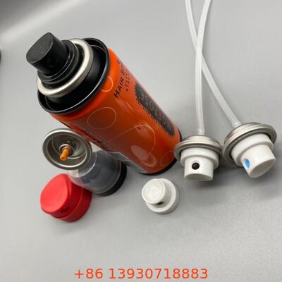 Válvula de aerosol de pegamento para el cabello para productos de peinado de fijación fuerte