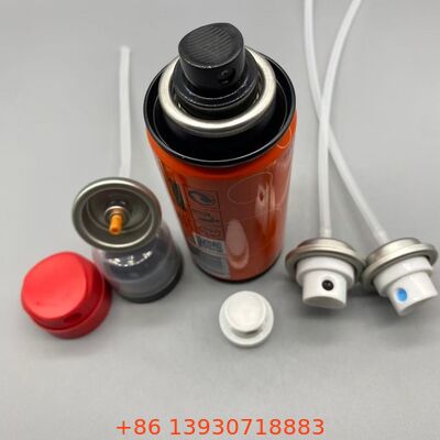 Rociador de pegamento para el cabello en aerosol con válvula de precisión, boquilla antiobstrucción y diseño resistente a productos químicos para fijación de extensiones de cabello