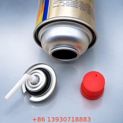 1-Inch Tinplate Butane Gas Valve for Controlled Flow Butane Refill