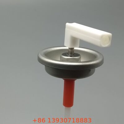 Válvula dosificadora con control medio para equipos de pulverización por plasma con resistencia a altas temperaturas