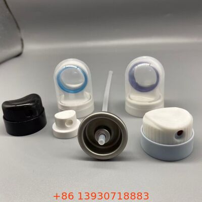 Válvula de aerosoles para protección solar con tapa higiénica, sello a prueba de fugas y funcionamiento a 360 grados para la protección solar