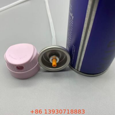 Válvula de pulverización de aerosoles de niebla ultrafina de alta precisión para brillo del cabello y peinado profesional