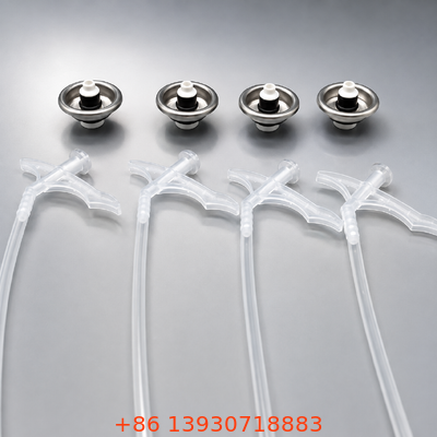 Válvula de espuma de PU de una pulgada con configuración de vástago compacta y diseño resistente a obstrucciones