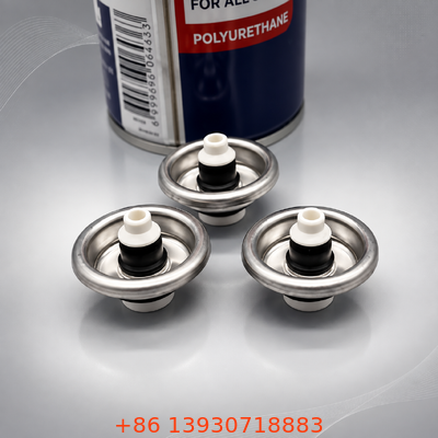 Válvula Aerosol de Espuma PU Presurizada de Una Pulgada con Diseño de Válvula Macho de Vástago Corto
