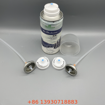 Válvula de aerosol de 25,4 mm con actuador de plástico para control de olores resistente a obstrucciones