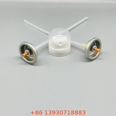 Válvula de espuma de afeitar de flujo controlado resistente a fugas con activación suave para la distribución de aerosoles